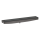 hansgrohe Rainfinity Wandanschluss Porter 500 mit Brausehalter links und Duschablage, Brushed Black Chrome