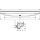 hansgrohe Rainfinity Wandanschluss Porter 500 mit Brausehalter rechts und Duschablage, Chrom
