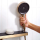 hansgrohe Rainfinity Wandanschluss Porter 500 mit Brausehalter rechts und Duschablage, Brushed Bronze