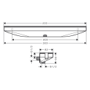 hansgrohe Rainfinity Wandanschluss Porter 500 mit...