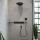 hansgrohe Rainfinity Handbrause 130 3jet EcoSmart+, Brushed Black Chrome