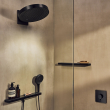 hansgrohe Rainfinity Handbrause 130 3jet EcoSmart+, Mattschwarz