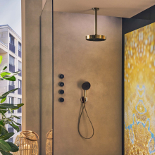 hansgrohe Rainfinity Handbrause 130 3jet EcoSmart+, Polished Gold Optic