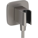 hansgrohe FixFit Q Wandanschluss mit Brausehalter,...