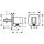 hansgrohe FixFit Q Wandanschluss mit Brausehalter, Brushed Black Chrome