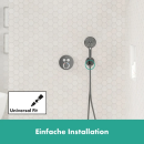 hansgrohe FixFit S Wandanschluss mit Brausehalter,...