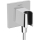 hansgrohe FixFit E Wandanschluss mit Brausehalter, Chrom