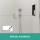 hansgrohe FixFit E Wandanschluss mit Brausehalter, Chrom