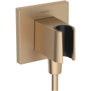hansgrohe FixFit E Wandanschluss mit Brausehalter,...