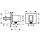 hansgrohe FixFit E Wandanschluss mit Brausehalter, Mattschwarz