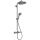 hansgrohe Croma Select S Showerpipe 280 1jet EcoSmart mit Thermostat und Handbrause Raindance Select S 120 3jet, Mattweiß