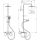 hansgrohe Vernis Shape Showerpipe 240 1jet mit Wannenthermostat, Mattschwarz