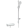hansgrohe Raindance Select E Brausesystem Aufputz 120 3jet mit Ecostat Select Thermostat und Brausestange 90 cm, Weiß/Chrom