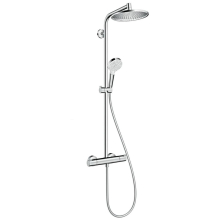 hansgrohe Crometta S Showerpipe 240 1jet EcoSmart mit Thermostat, Chrom