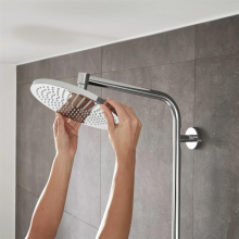 hansgrohe Crometta S Showerpipe 240 1jet EcoSmart mit Thermostat, Chrom