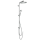 hansgrohe Crometta S Showerpipe 240 1jet EcoSmart Reno, Chrom