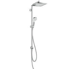 hansgrohe Crometta E Showerpipe 240 1jet EcoSmart Reno, Chrom