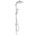 hansgrohe Crometta E Showerpipe 240 1jet EcoSmart Reno, Chrom