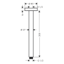 hansgrohe Deckenanschluss S 30 cm, Mattweiß