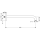 hansgrohe Brausearm 38,9 cm, Chrom