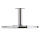hansgrohe Raindance S Kopfbrause 240 1jet EcoSmart mit Deckenanschluss, Chrom