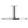 hansgrohe Raindance S Kopfbrause 240 1jet mit Deckenanschluss, Chrom