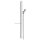 hansgrohe Unica Brausestange E 90 cm mit Isiflex Brauseschlauch 160 cm, Weiß/Chrom