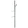 hansgrohe Unica Brausestange E 150 cm mit Isiflex Brauseschlauch 160 cm und Ablagen, Chrom