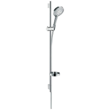 hansgrohe Raindance Select S Brauseset 120 3jet PowderRain mit Brausestange 90 cm, Chrom