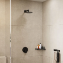 hansgrohe Vernis Blend Brausearm 24 cm, Mattschwarz