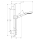 AXOR Uno Brauseset 0,90 m mit Handbrause 120 3jet, Brushed Nickel