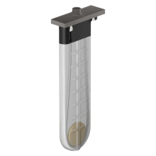 hansgrohe sBox Fertigset eckig, Brushed Black Chrome