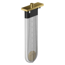 hansgrohe sBox Fertigset eckig, Polished Gold Optic