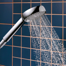 hansgrohe Activera Select S Brauseset 95 2jet EcoSmart mit Brausestange Varia 72 cm, Chrom