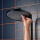 hansgrohe Activera S Showerpipe 240 1jet EcoSmart mit Ecostat Fine Varia, Mattschwarz