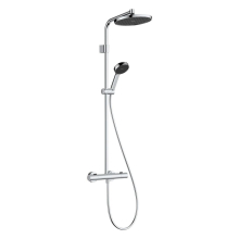 hansgrohe Activera S Showerpipe 240 1jet EcoSmart+ mit Ecostat Fine Varia, Chrom
