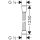 hansgrohe Sensoflex Metallbrauseschlauch 125 cm, Chrom