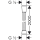 hansgrohe Sensoflex Metallbrauseschlauch 200 cm, Chrom