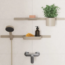 hansgrohe Designflex Planet Edition Textilbrauseschlauch 125 cm, Sand (recycelt)