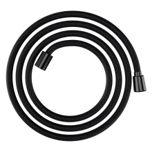 hansgrohe Designflex Textilbrauseschlauch 200 cm, Brushed Black Chrome