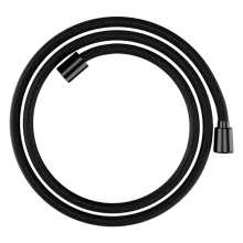 hansgrohe Designflex Textilbrauseschlauch 160 cm, Brushed Black Chrome