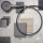 hansgrohe Designflex Textilbrauseschlauch 160 cm, Brushed Black Chrome