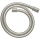 AXOR ShowerSolutions Metalleffekt Brauseschlauch 1,25 m mit zylindrischen Muttern, Edelstahl Optic