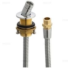 hansgrohe Brausehalter für Wannenrandmontage, Chrom