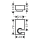 hansgrohe Brausehalter Porter E, Brushed Bronze