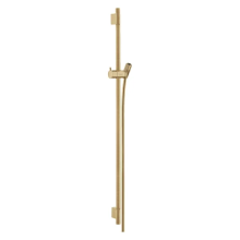 hansgrohe Unica Brausestange S Puro 90 cm mit Isiflex Brauseschlauch 160 cm, Brushed Bronze