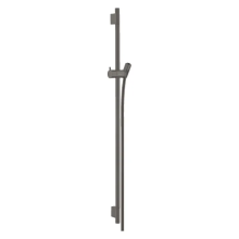 hansgrohe Unica Brausestange S Puro 90 cm mit Isiflex Brauseschlauch 160 cm, Brushed Black Chrome