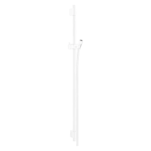 hansgrohe Unica Brausestange S Puro 90 cm mit Isiflex Brauseschlauch 160 cm, Mattweiß