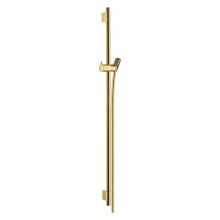 hansgrohe Unica Brausestange S Puro 90 cm mit Isiflex Brauseschlauch 160 cm, Polished Gold Optic