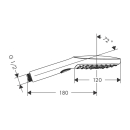 hansgrohe Raindance Select E Handbrause 120 3jet...